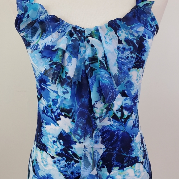 WHBM Floral Ruffle Front Cami - Picture 6 of 13